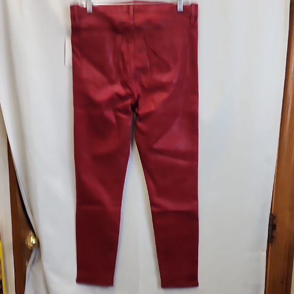 (0334) Hudson Jeans Women's Super Skinny Red - Picture 6 of 10